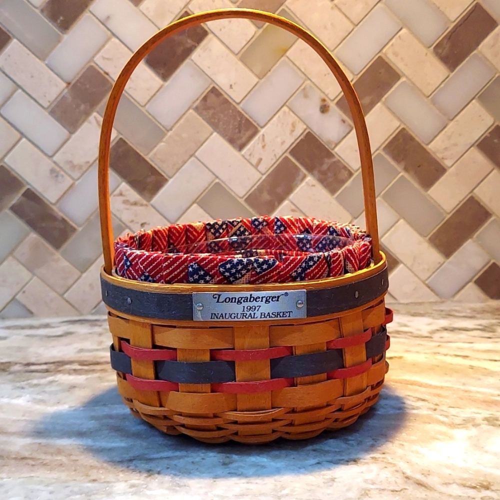 Longaberger 1997 Inaugural basket set